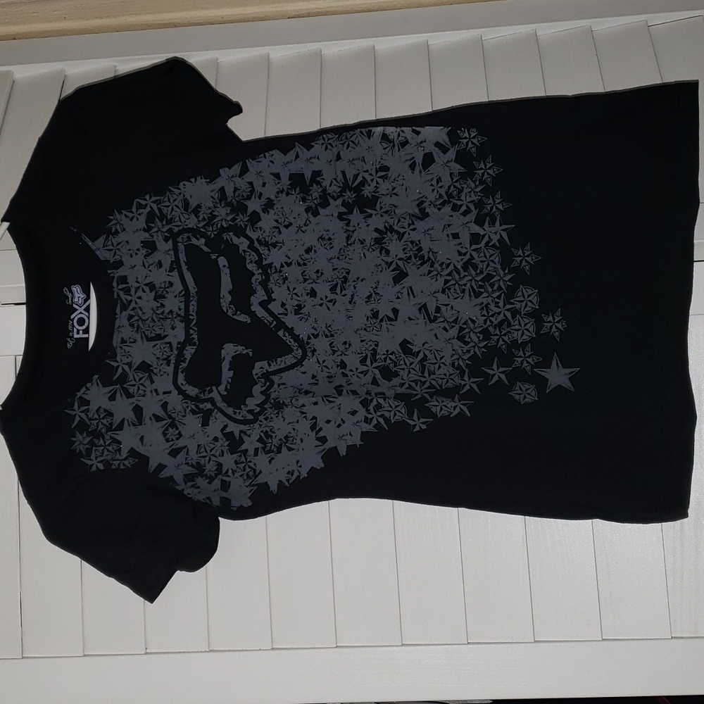 Fox round neck tee